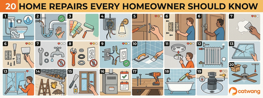 20 Home Repairs Every Homeowner Should Know